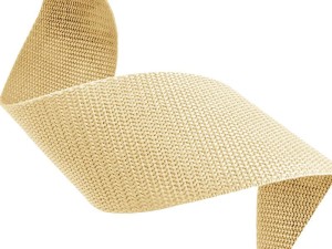 Gurtband 40mm, Länge 10m, Farbe Creme (122)