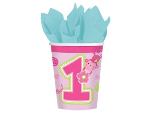 One Wild Girl Pappbecher 266ml, 8 Stück (1 Pkt / 8 Stck.)