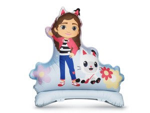 Stehender Folienballon Gabby’s Dollhouse, 92x90,5 cm, Mix