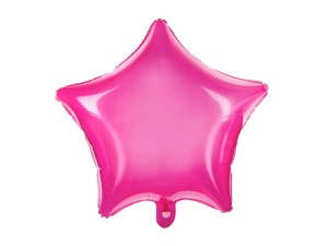 Folienballon Stern, 48cm, rosa