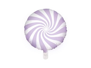 Folienballon Bonbon, 35cm, helllila