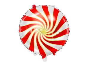 Folienballon Bonbon, 35cm, rot