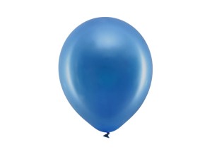Ballons Rainbow 23cm, metallisiert, marineblau (1 VPE / 100 Stk.)