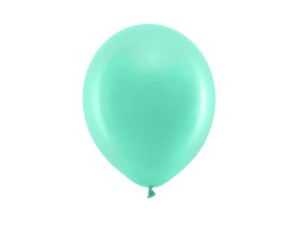 Ballons Rainbow 23cm, pastell, mint (1 VPE / 100 Stk.)