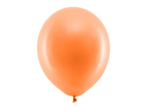Ballons Rainbow 30cm, pastell, orange (1 VPE / 100 Stk.)