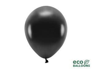 Ballons Eco 26 cm, metallisiert, schwarz (1 VPE / 100 Stk.)