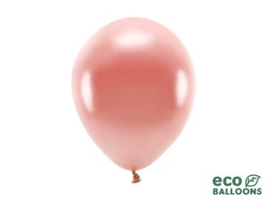 Ballons Eco 26 cm, metallisiert, roségold (1 VPE / 100 Stk.)