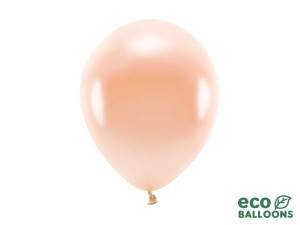 Ballons Eco 26 cm, metallisiert, pfirsich (1 VPE / 100 Stk.)