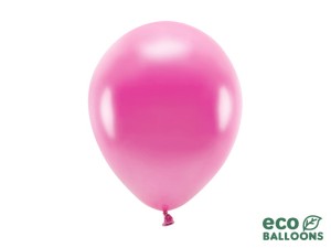 Ballons Eco 26 cm, metallisiert, fuchsia (1 VPE / 100 Stk.)