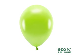 Ballons Eco 26 cm, metallisiert, apfelgrün (1 VPE / 100 Stk.)