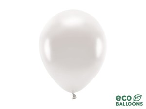 Ballons Eco 26 cm, metallisiert, perlmutt (1 VPE / 10 Stk.)