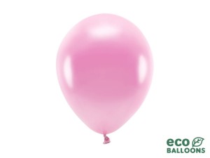 Ballons Eco 26 cm, metallisiert, rosa (1 VPE / 10 Stk.)