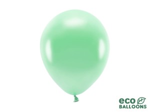 Ballons Eco 26 cm, metallisiert, mint (1 VPE / 10 Stk.)