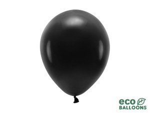 Ballons Eco 26 cm, pastell, schwarz (1 VPE / 100 Stk.)