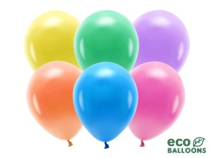 Ballons Eco 26 cm, pastell, Mix (1 VPE / 10 Stk.)