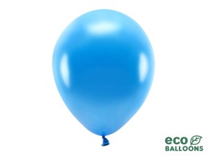 Ballons Eco 30cm, metallisiert, blau (1 VPE / 10 Stk.)