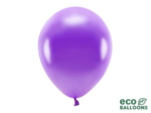 Ballons Eco 30cm, metallisiert, violett (1 VPE / 10 Stk.)