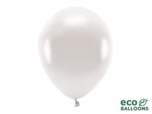 Ballons Eco 30cm, metallisiert, perlmutt (1 VPE / 10 Stk.)