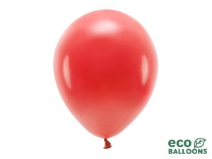 Ballons Eco 30cm, pastell, rot (1 VPE / 10 Stk.)