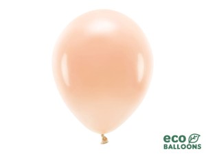 Ballons Eco 30cm, pastell, pfirsich (1 VPE / 10 Stk.)