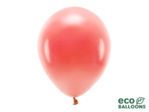 Ballons Eco 30cm, pastell, korallenrot (1 VPE / 10 Stk.)