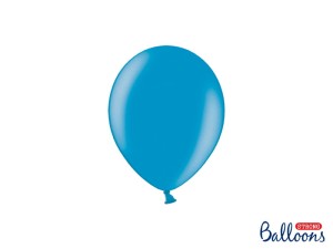 Ballons Strong 12cm, Metallic Caribb. Blue (1 VPE / 100 Stk.)
