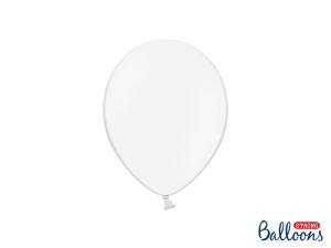Ballons Strong 23cm, Pastel Pure White (1 VPE / 100 Stk.)
