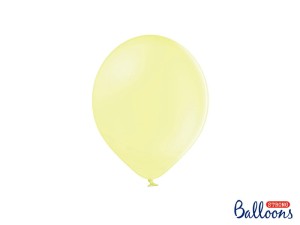 Ballons Strong 23cm, Pastel Light Yellow (1 VPE / 100 Stk.)
