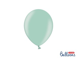 Ballons Strong 23cm, Metallic Mint Green (1 VPE / 100 Stk.)