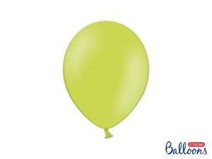 Ballons Strong 27cm, Pastel Lime Green (1 VPE / 100 Stk.)