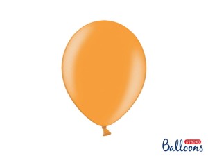 Ballons Strong 27cm, Metallic Mand. Orange (1 VPE / 10 Stk.)