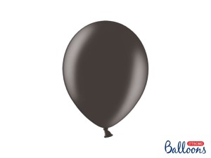 Ballons Strong 27cm, Metallic Black (1 VPE / 50 Stk.)