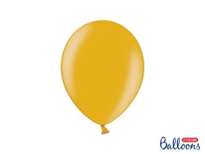 Ballons Strong 27cm, Metallic Gold (1 VPE / 10 Stk.)