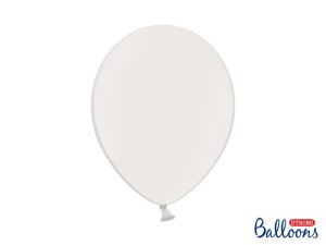 Ballons Strong 30cm, Metallic Pure White (1 VPE / 100 Stk.)