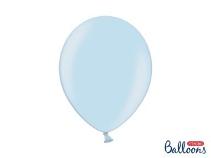 Ballons Strong 30cm, Metallic Baby Blue (1 VPE / 50 Stk.)