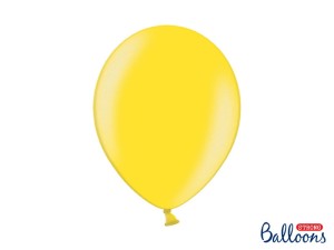 Ballons Strong 30cm, Metallic Lemon Zest (1 VPE / 100 Stk.)