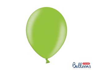 Ballons Strong 30cm, Metallic Bright Green (1 VPE / 100 Stk.)