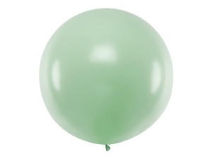 Runder Ballon 1m, Pastel Pistachio