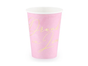 Becher Bride to be - Drunk in love, 360ml (1 Pk. / 6 St.)