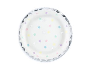 Teller Einhorn - Sterne, 18 cm (1 VPE / 6 Stk.)