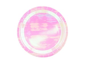 6 Pappteller Trend - Ø 23cm - Iridescent