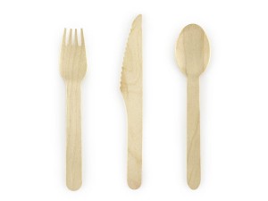 Holzbesteck Woodland, 16cm (1 VPE / 18 Stk.)