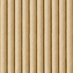 Papierstrohhalme, Kraft, 19,5cm (1 VPE / 250 Stk.)