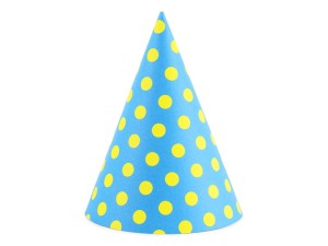 6 Partyhüte - Bluery