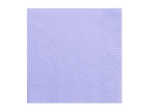 Dreilagige Servietten, lila, 33x33cm (1 VPE / 20 Stk.)