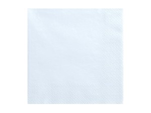 Dreilagige Servietten, hellblau, 33x33cm (1 VPE / 20 Stk.)