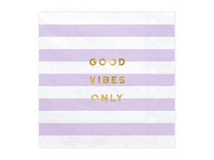 20 Servietten Trend - 33cm - Good Vibes Only