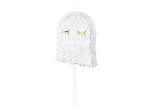 Piñata - Gespenst, weiß, 41.5x50x10cm