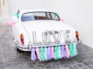 Auto-Dekorationsset - Love, gemischt