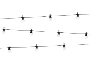 LED-Deko-Leuchten, schwarz, 5m